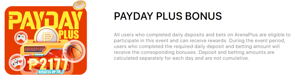 Payday Plus Bonus Promo