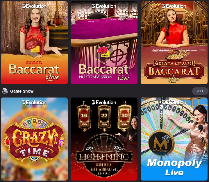 Live Dealer Casino
